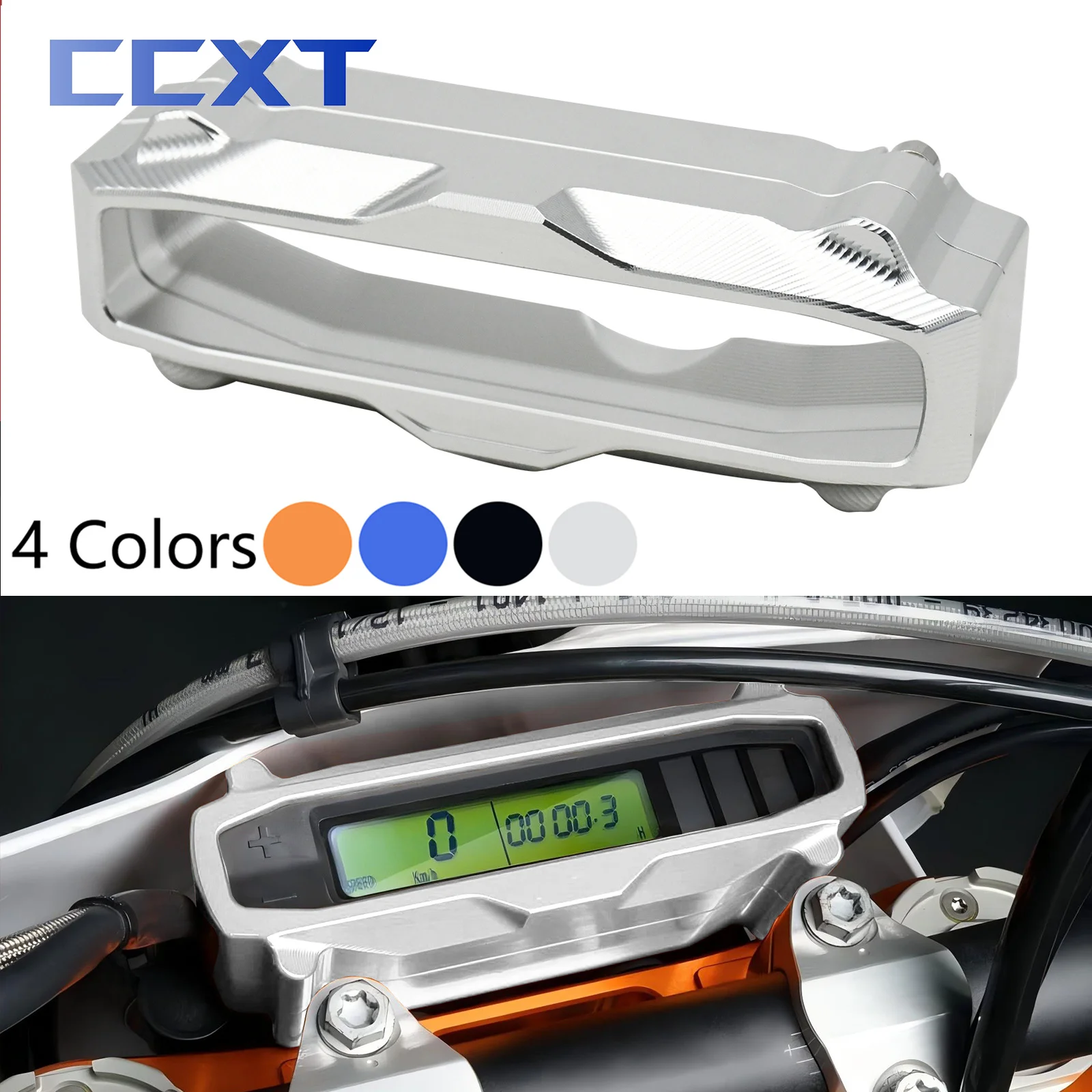 Motorcycle CNC Odometer Speedometer Cover Protector Guard For Husqvarna FE250 FE350 FE450 FE501 Fot KTM EXC EXCF XCW XCFW 2024