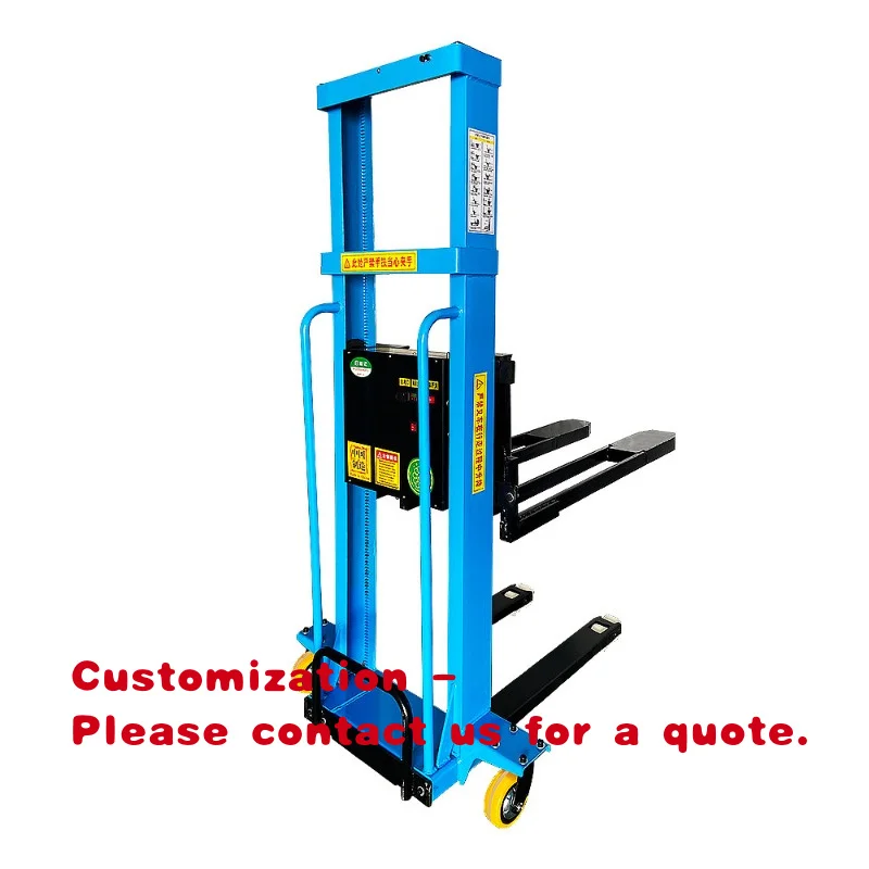 

custom.Truck Forklift Loading and Unloading Artifact Portable 1 Ton Fully Automatic Lifting Forklift Stacker