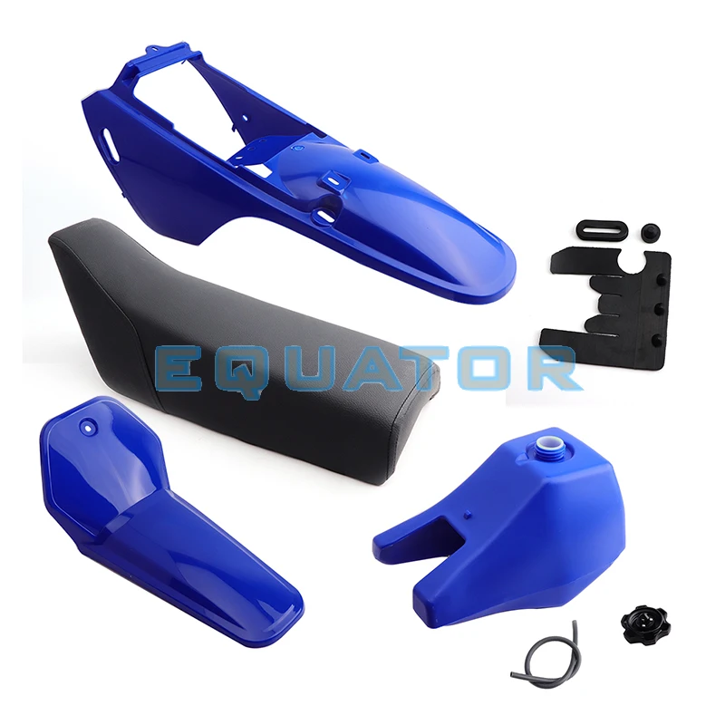 

Motorcycle Bodywork Plastic Fairing Body Kit For Yamaha PW80 PW 80 PEE WEE Plastic Fender Body Seat Gas Tank Kit Accessories