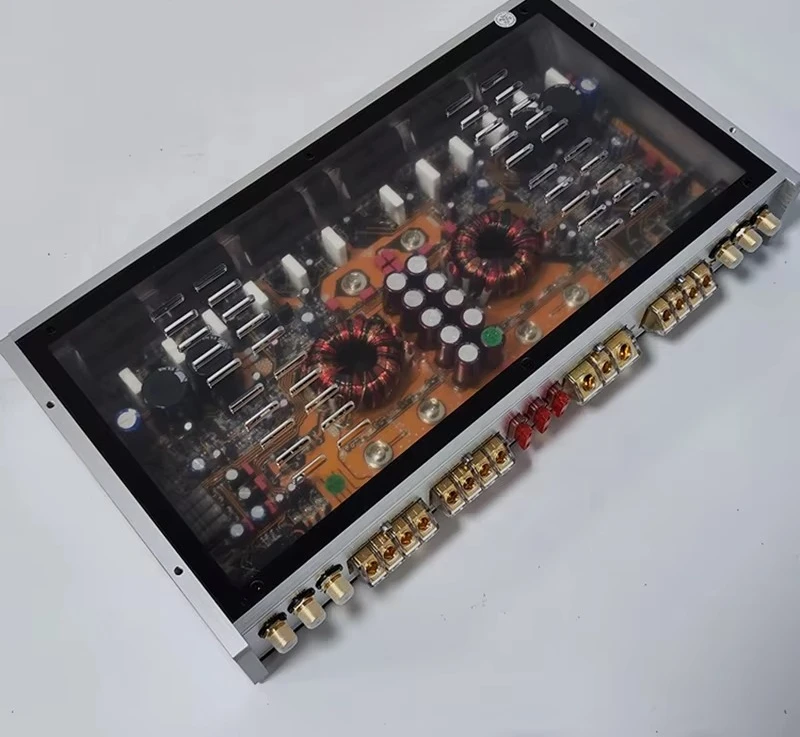 

6-канальный автомобильный усилитель 100 Вт x 6 каналов, мощный автомобильный усилитель с 6 каналами и полным диапазоном для автомобильных аудиоколонок