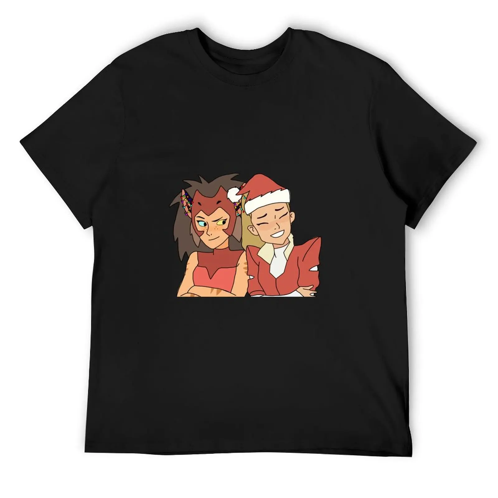 Christmas Catradora T-Shirt vintage clothes sublime street wear anime clothes men graphic t shirts