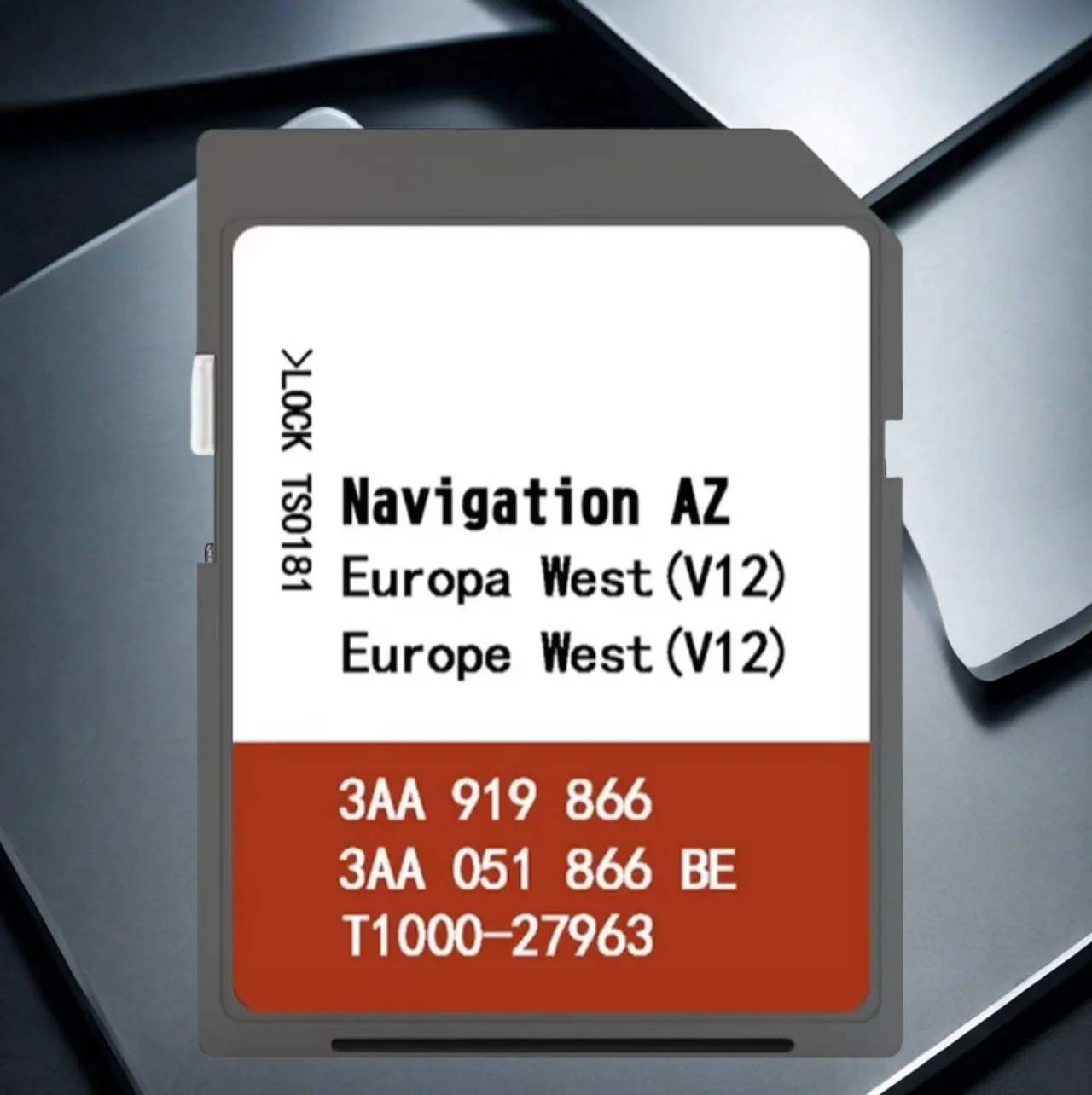 RNS 315 2024 Update Map for Volkswagen AZ V12 Western Europe GPS SD Card VW Sat Nav