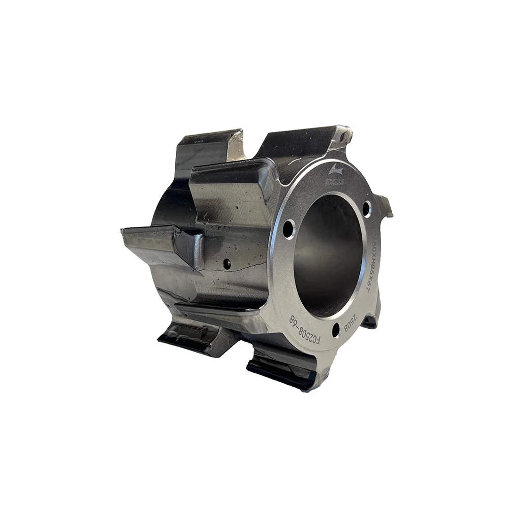 

High Precision PCD Diamond Face Mill CNC Cutter for Aluminum Non-Ferrous Metals Composites OD130xID60xW73 (6 Flutes) ODM OEM