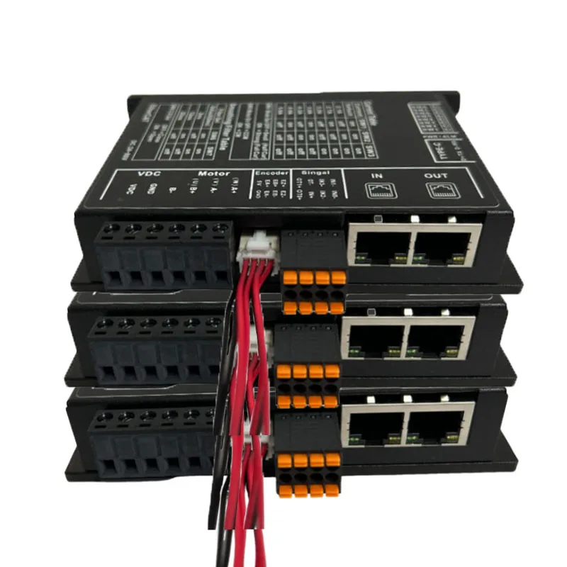 Controlador de circuito cerrado de alta calidad Protocolo de comunicación EtherCAT 5.6A para robots