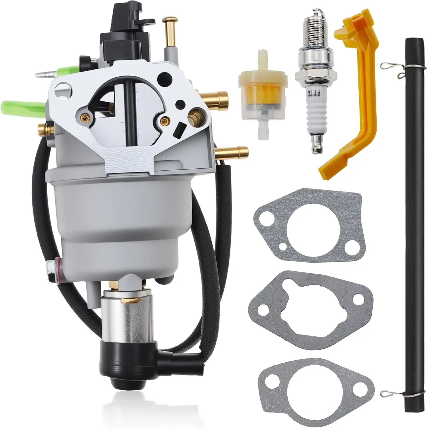 Carburador apto para generador Firman H07552 H07553 Tri Fule, para Firman 6900 7500 vatios 439CC motor generador de combustible doble reemplazar #