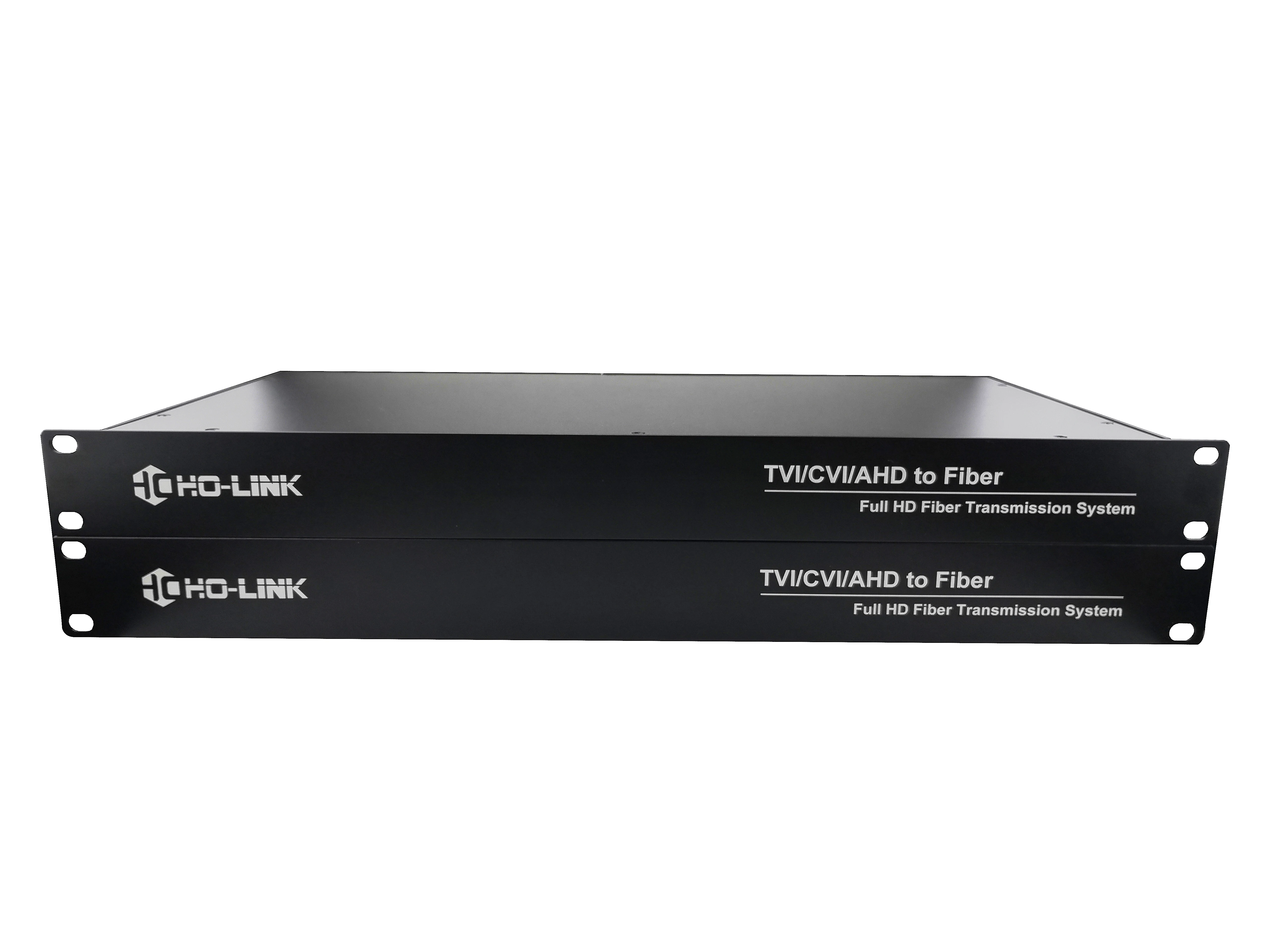 Ho-link HL-16V1D-T/R-5MP 5MP HD CVI/HD TVI/AHD Optical Converter with 16CH Fiber Optic Transmitter & Receiver 3-Year Warranty