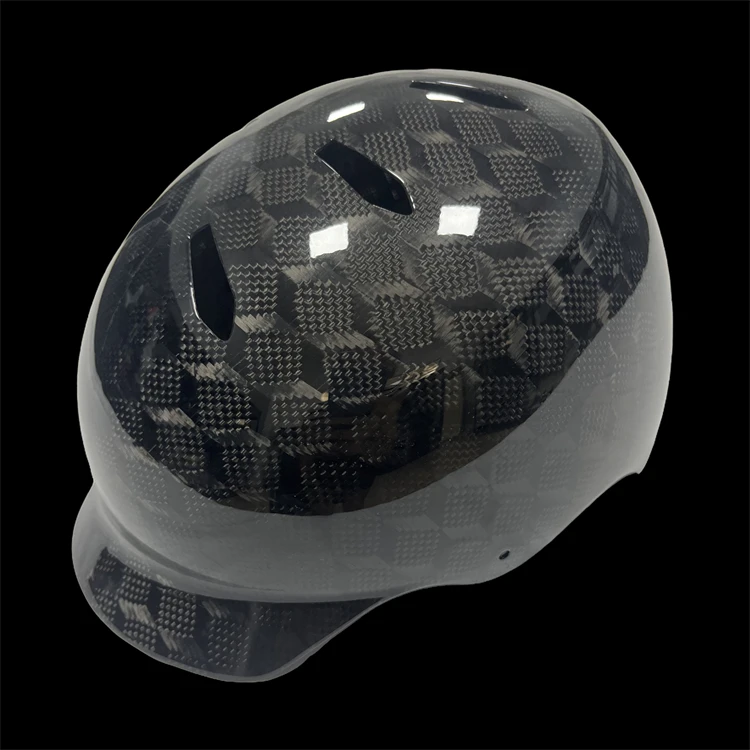 Capacete de bicicleta vintage modular em fibra de carbono, design elegante e leve, equipamento de proteção seguro para ciclismo e patinação unissex.