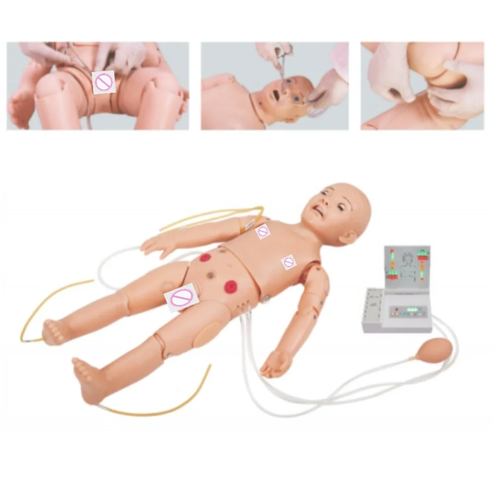 

Full-featured One-Year-Old Child Advanced Simulator Fully Functional Pediatric Nursing Teaching and Training Model