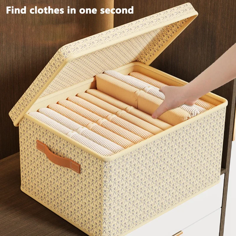 Thicken Clothes Organizer Household Clothing Storage Box Cabinets Drawers Organizer Jeans Storage Box Underwear Socks T-Shirt Wa