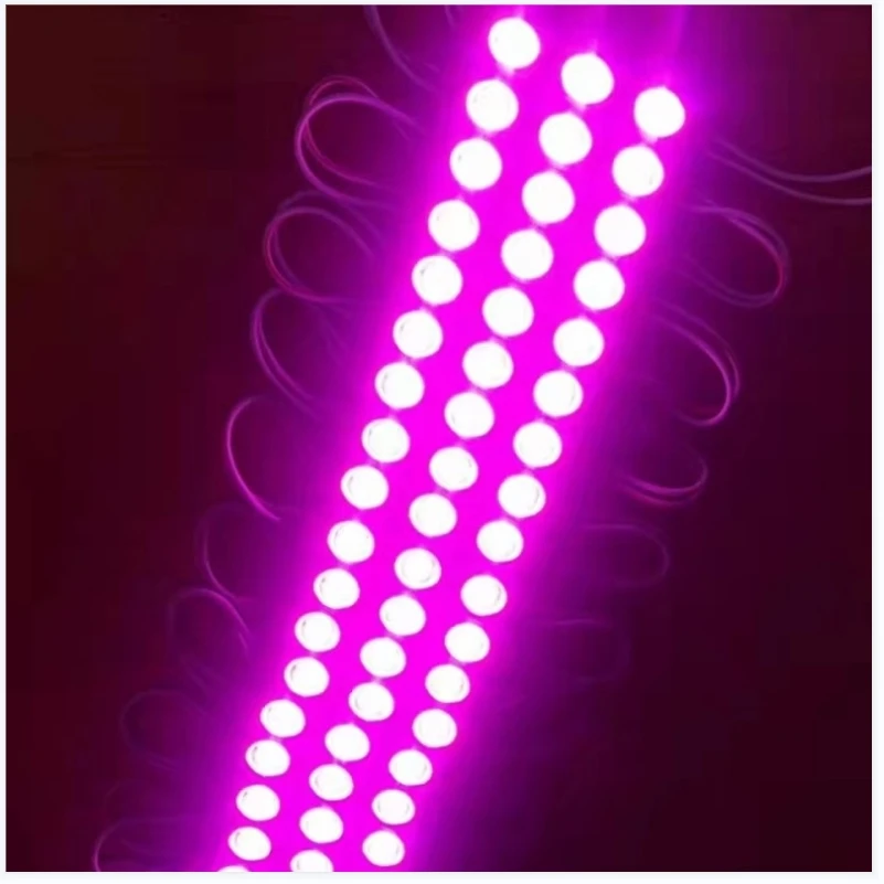 Lampu LED Module Injeksi SMD 2835 3led 1.2W 150lm Aluminium PCB 60Mm * 13Mm DC12V IP65