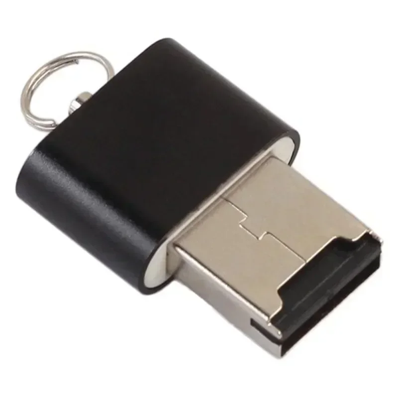 Ultra-thin Mini Aluminium Alloy 480 Mbps USB 2.0 T Flash TF Micro SD Memory Card Reader Adapter