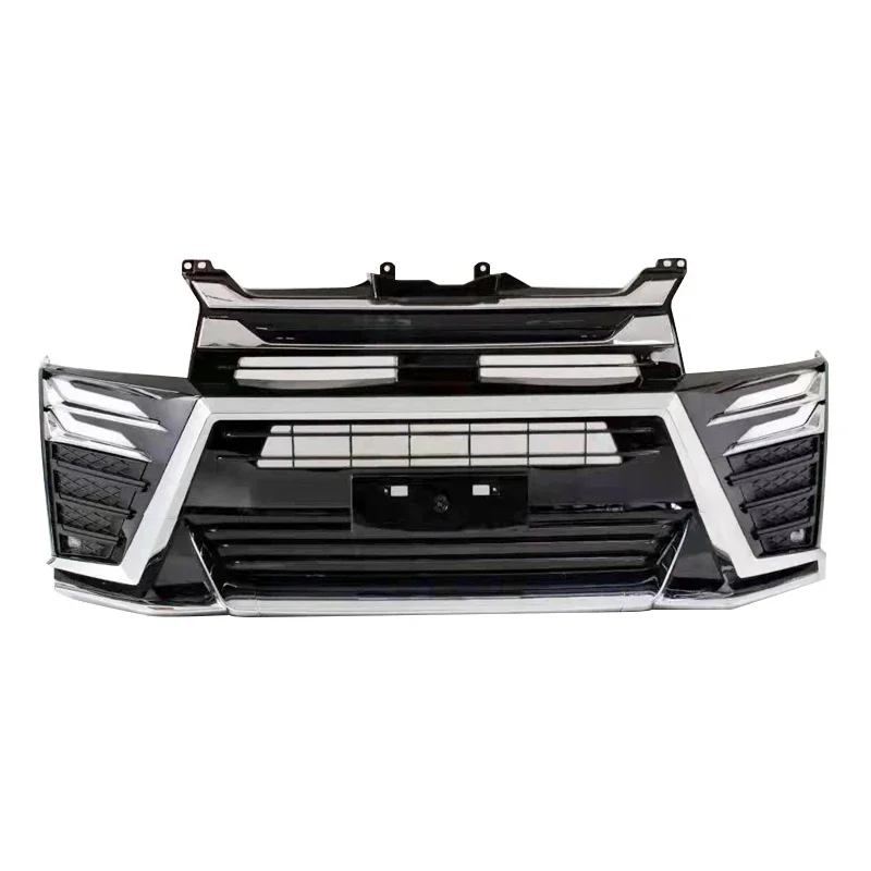 Hight Quality Car Front Bumper Rear Bumper Car Body Kit Conversion Facelift Wildbody Kit For  Hiace 2010