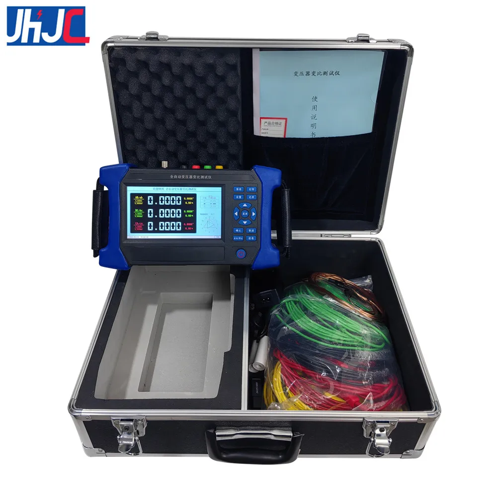 

Handheld 3 Phase Y/D/Z Type Transformer Turns Ratio Tester Calculator TTR Meter For Laboratory Testing With Lithium Battery In