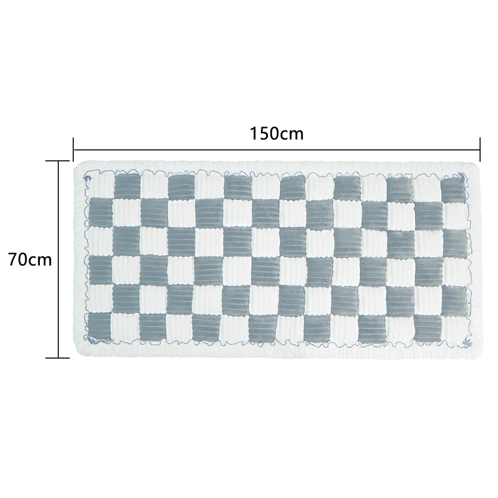 Colchão de pelúcia engrossado para animais de estimação, almofada para dormir, tapete para animais de estimação, cama de viagem confortável, quente, macio, colchão de gato, lavável