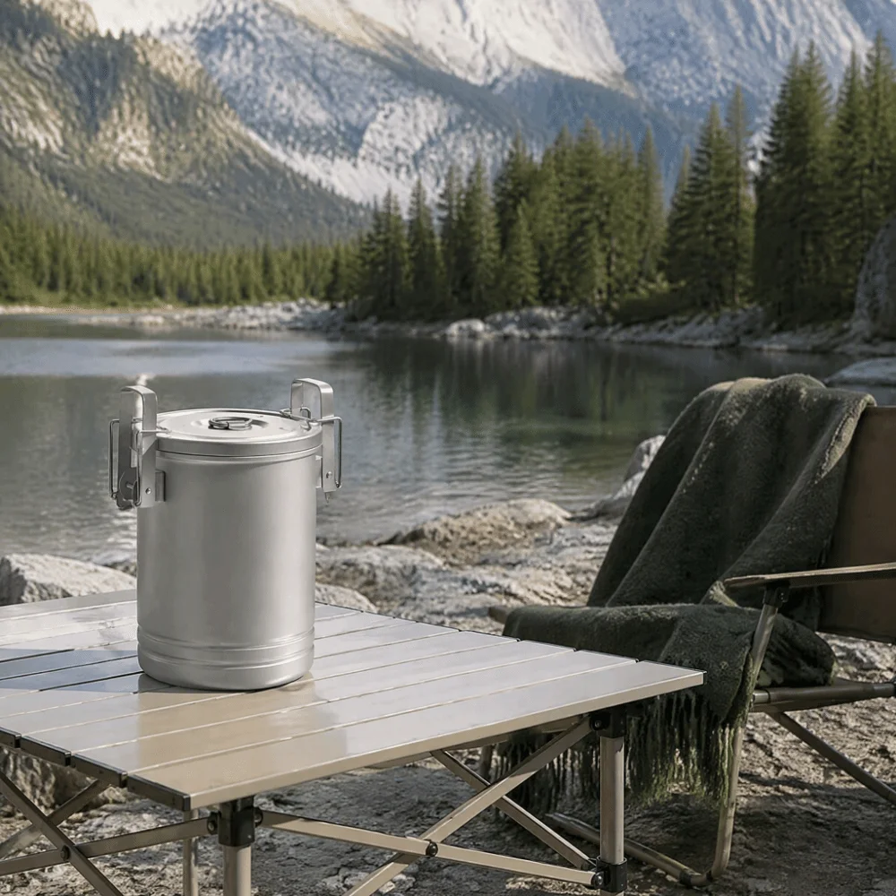 304 RVS Camping Rijstkoker Met - Camping Cooking Canister recensie en prijs