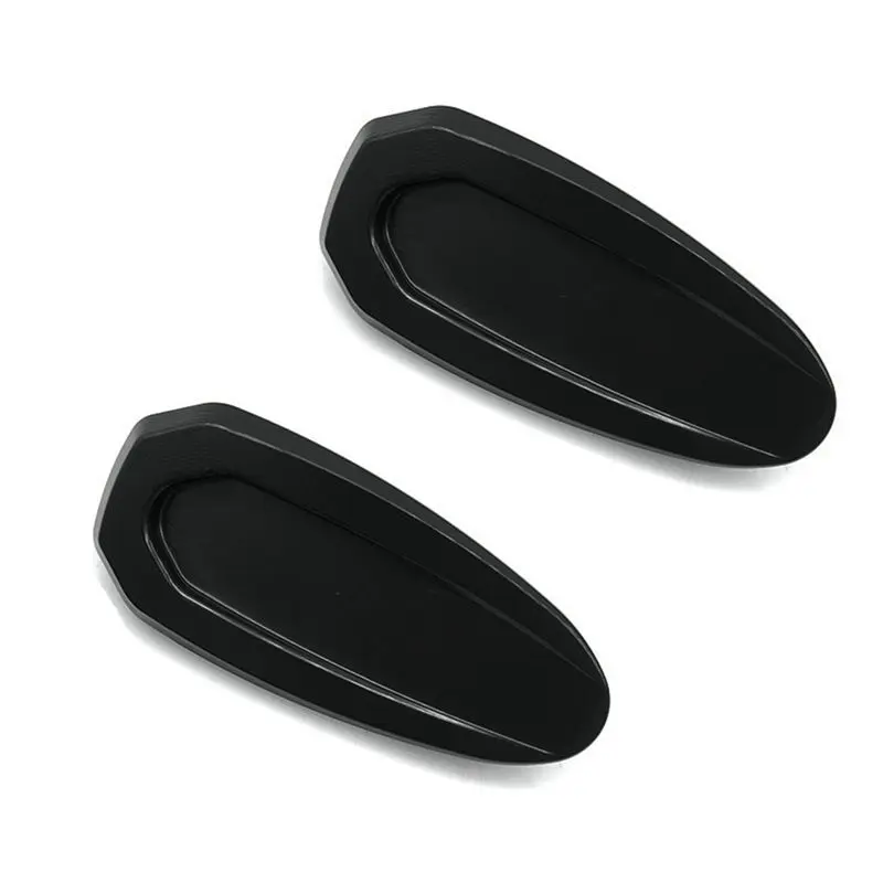 Leading-For BMW S1000RR 2019-2023 Motorcycle Rearview Mirror Base Cover Windshield Drive Eliminator Mirror Hole Cover - Black Pa