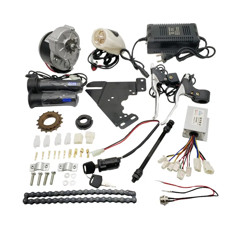 Human-powered Pedal Bicycle Modified Electric Vehicle Power Assist Kit 24V 36V 250W 350W Motor Controller Accessories