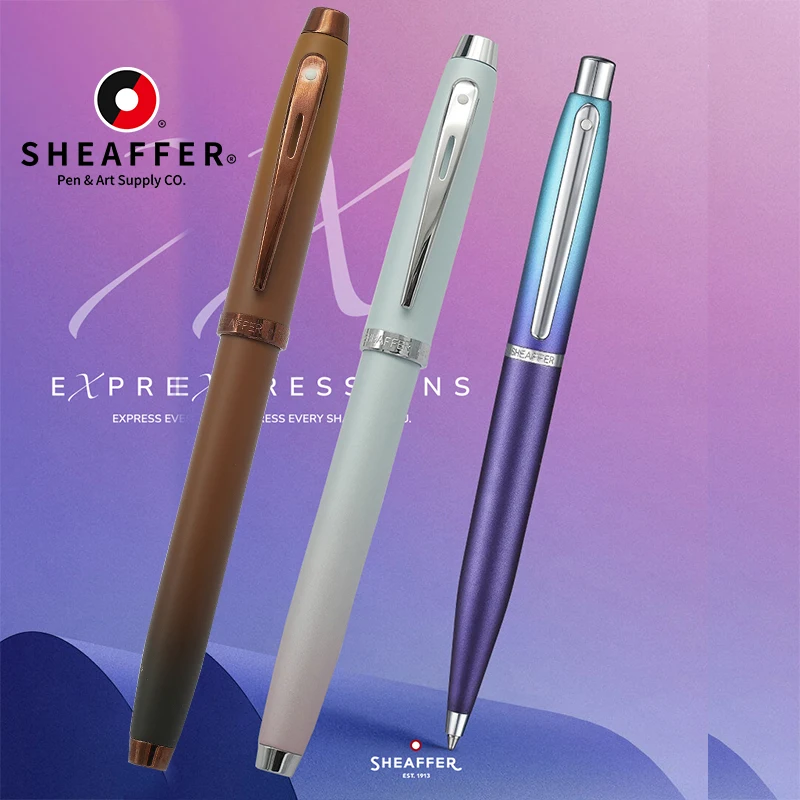 Bolígrafo de Metal Sheaffer Business Office Gouletti, Bolígrafo de Latón con Degradado Café, Edición Limitada