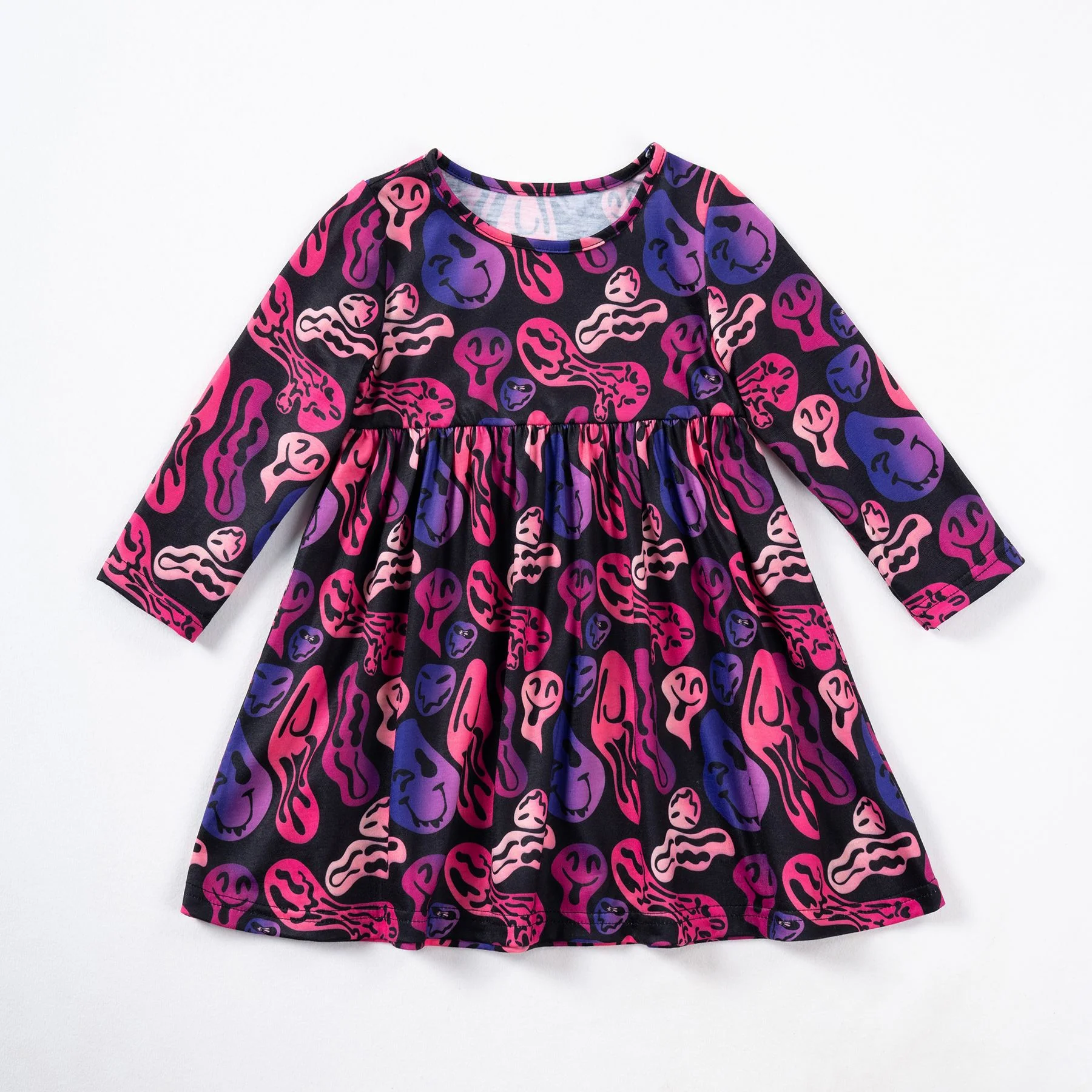 

Ready To Ship Boutique Halloween Dress Baby Girl Pumpkin Dresses Children Clothing Frocks Party Dress For Kids