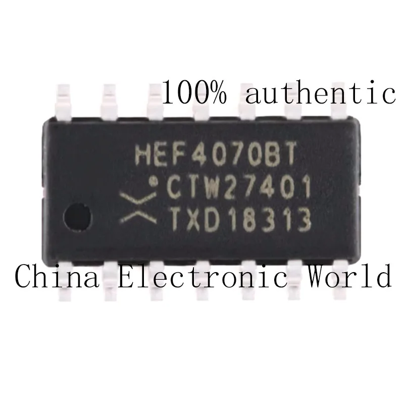

10Pcs Hef4070Bt Original Genuine Patch Soic-14 Four-Way 2-Input or Door Patch Logic Chip