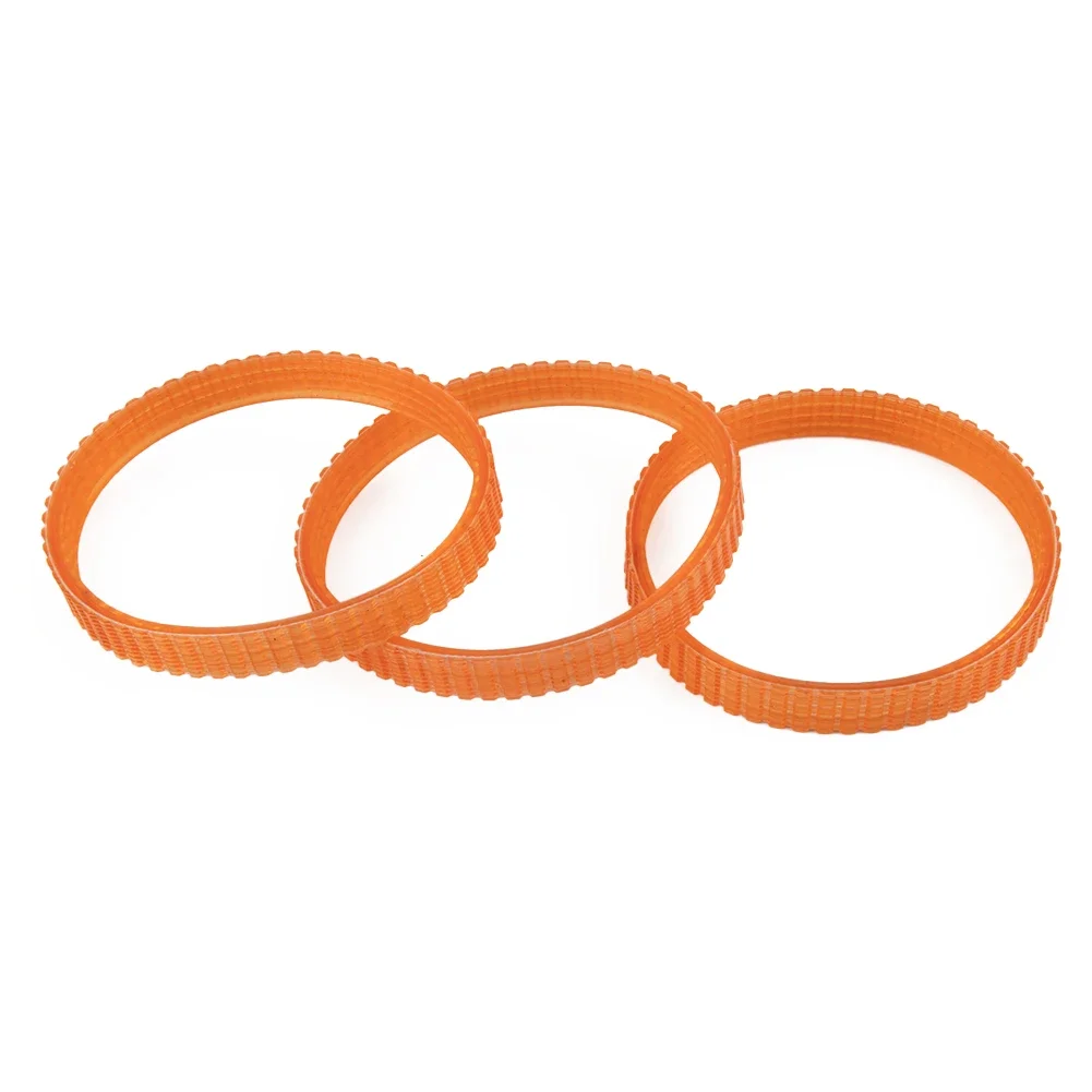 3pcs Electric Planer Drive Belt 238mm 1900B V-belt For 1900B 225007-7 N1923BD FP0800 KP0810C KP0810 BKP180 Orange Polyurethane