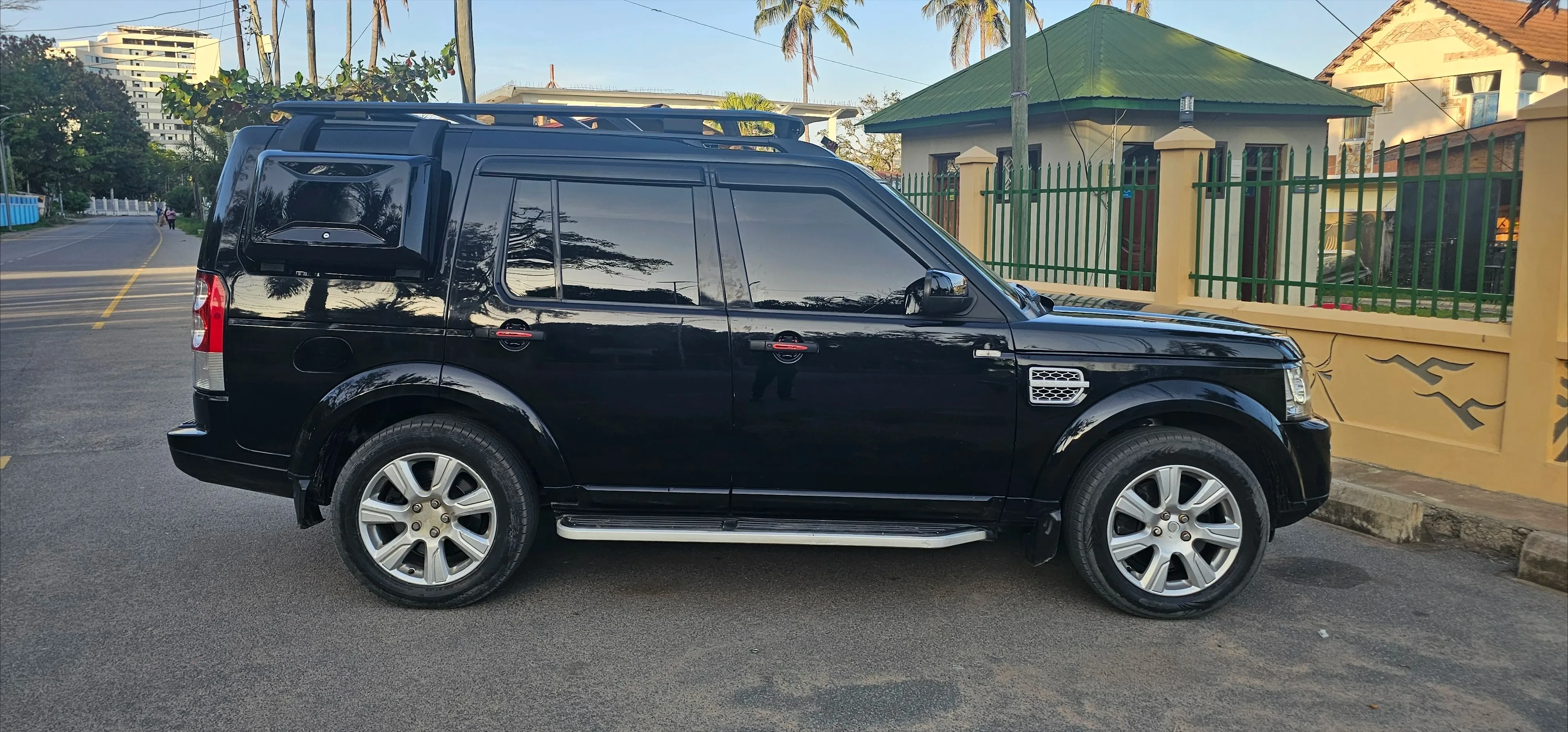 Roof Rack Cargo Basket for Land Rover Discovery 3 2005-2009 LR3 Heavy Duty Steel Luggage Carrier 4x4 Off-RoadCamping Accessories