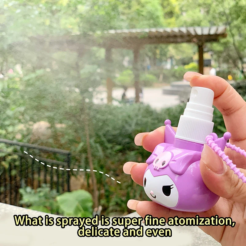 50 مل زجاجة رذاذ سانريو هالو كيتي كورومي ماي ميلودي ترافيل مستحضرات التجميل المحمولة العطور المعبأة في زجاجات