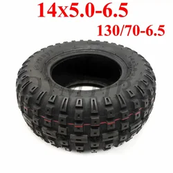 14 x5.0-6.5 TUOVT Vacuum Tire 130/70-6.5 pneumatico Tubeless fuoristrada antiscivolo per accessori moto Scooter elettrico