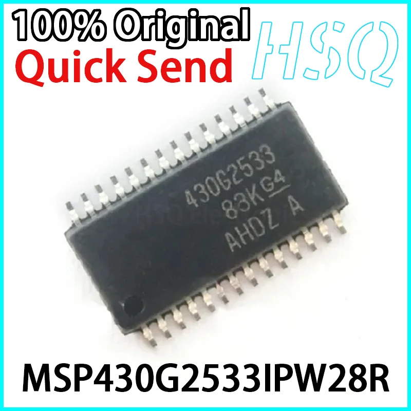 

2PCS Original MSP430G2533IPW28R 430G2533 TSSOP28 Microcontroller Chip Brand New in Stock