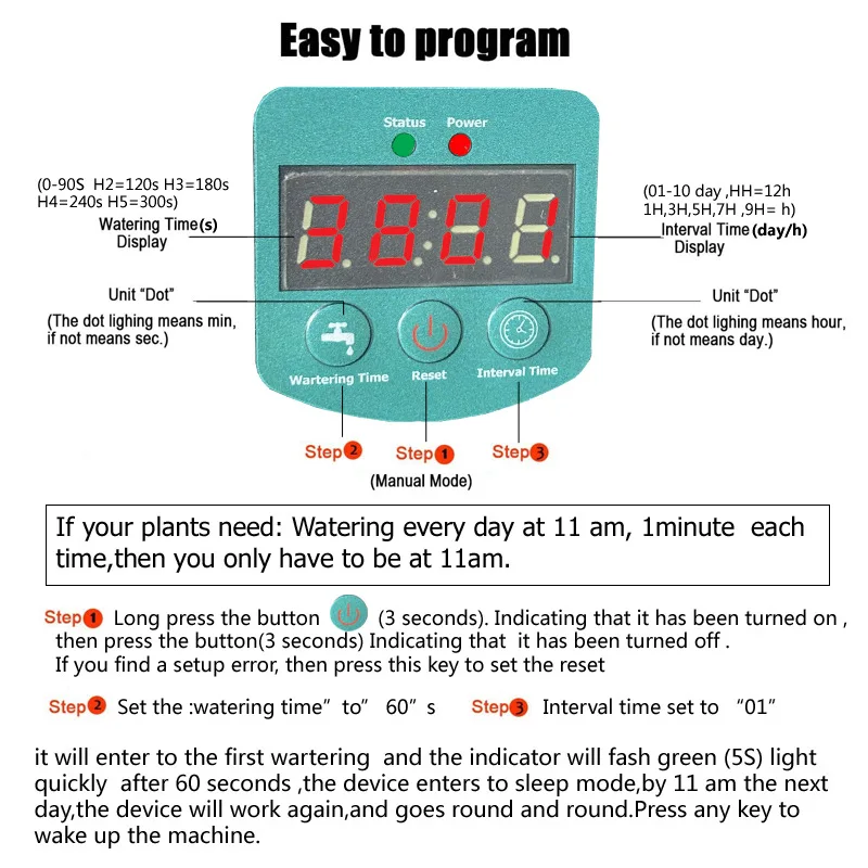 Solar-powered Flower Watering Machine, Intelligent Irrigation Machine, 3W Timed Drip Irrigation, Lazy Person Watering Machine
