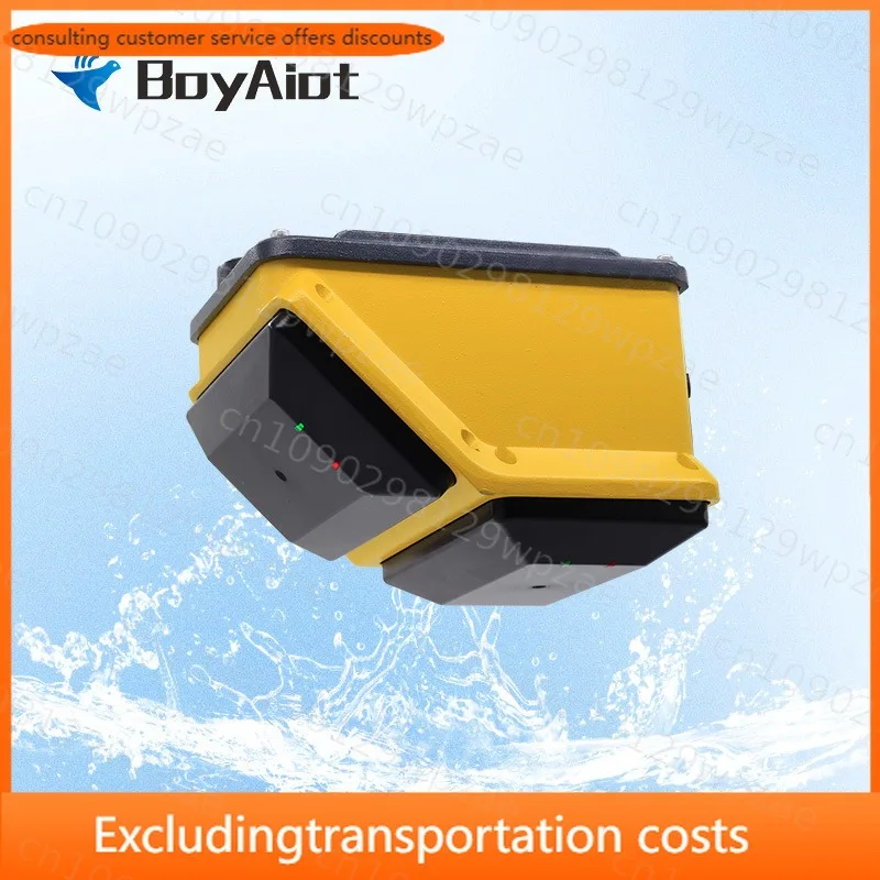 BoyAiot BOY-WF08-02 River Flow Sensor Customized Open Channel Flow Measurement Liquid Water 80GHz IP68 Radar Flowmeter