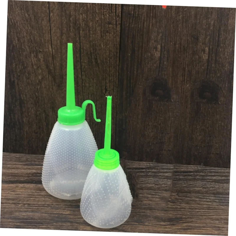 

A81M New 10Pcs Sewing Machine Oiler Glue Bottle Glue Pots For Crafting Small Squirt Bottle Long Spout Oil Bottle Easy Install Ea