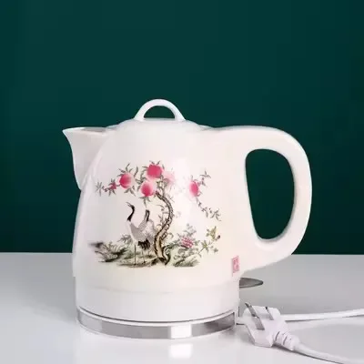 

Ceramic Discolourable Teapot Kettle Water Boiler Water Heating Device Teapot Kettle Automatic Power off