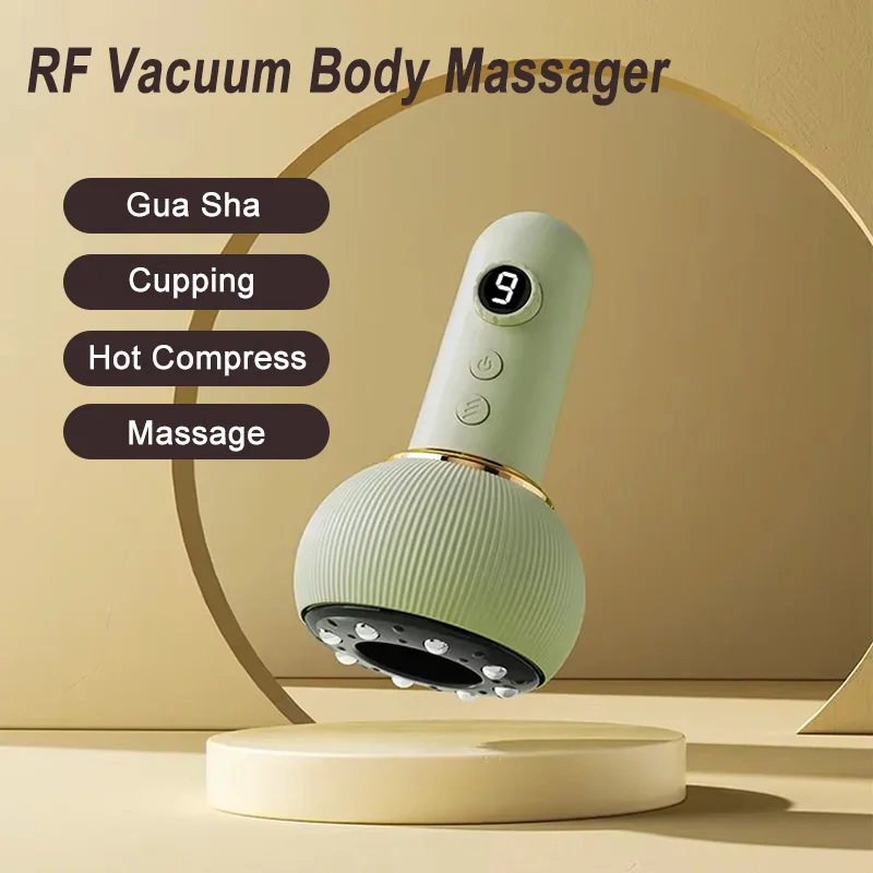 

Portable Microcurrent Body Slimming RF Vacuum Body Massager Ems Electric Cellulite Massager Machine Massage Muscle Stimulator