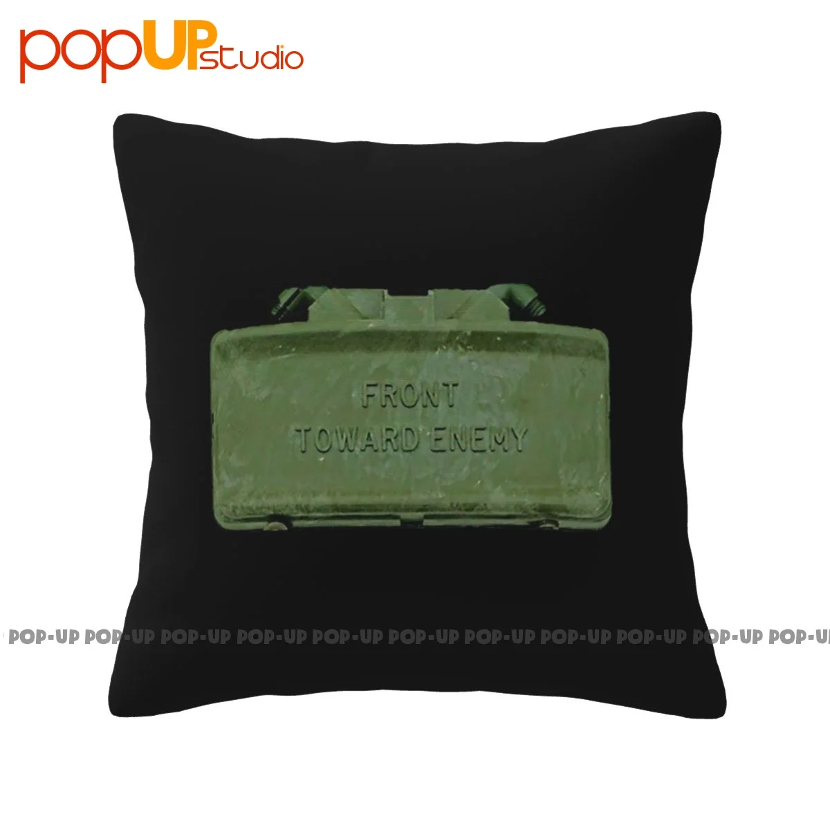 Winter M 18A1 Claymore Mine Front Toward Enemy Pillowcase Throw Pillow Cover Creative Thickened Pattern Decor