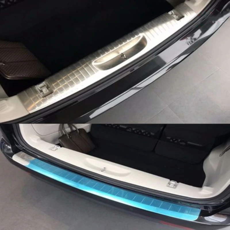 For Chrysler Pacifica Grand Caravan Voyager 2017-2022 rear door Sill Anti Hit Dust sill plate pedal Rear Bumper Trunk Protector