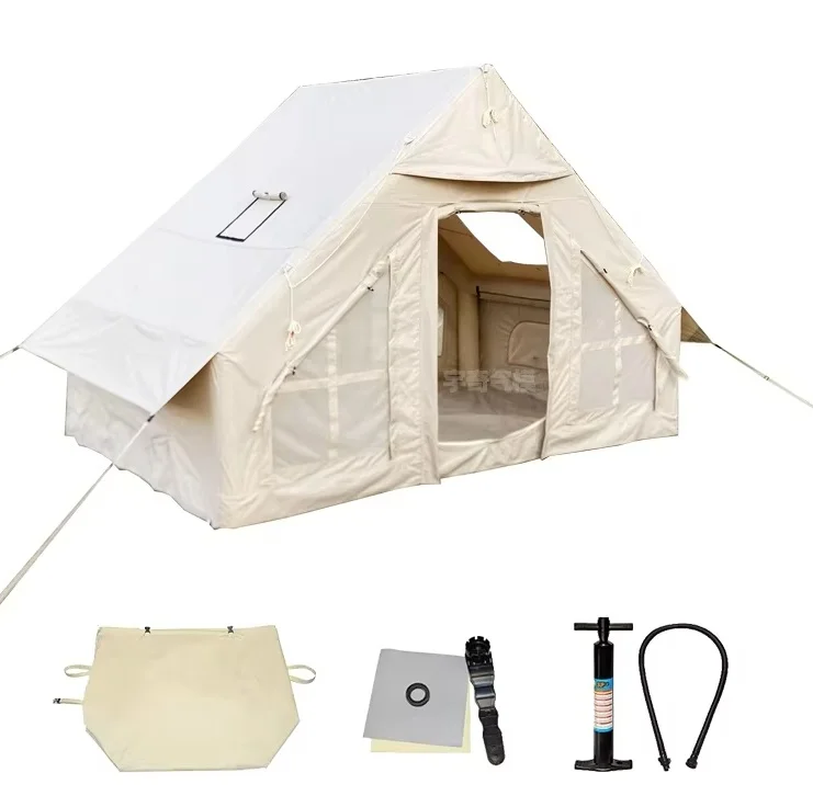 Custom Hot Selling Portable Inflatable Tent Outdoor Inflatable Accommodation Tents Camping Outdoor Camping Tent Waterproof