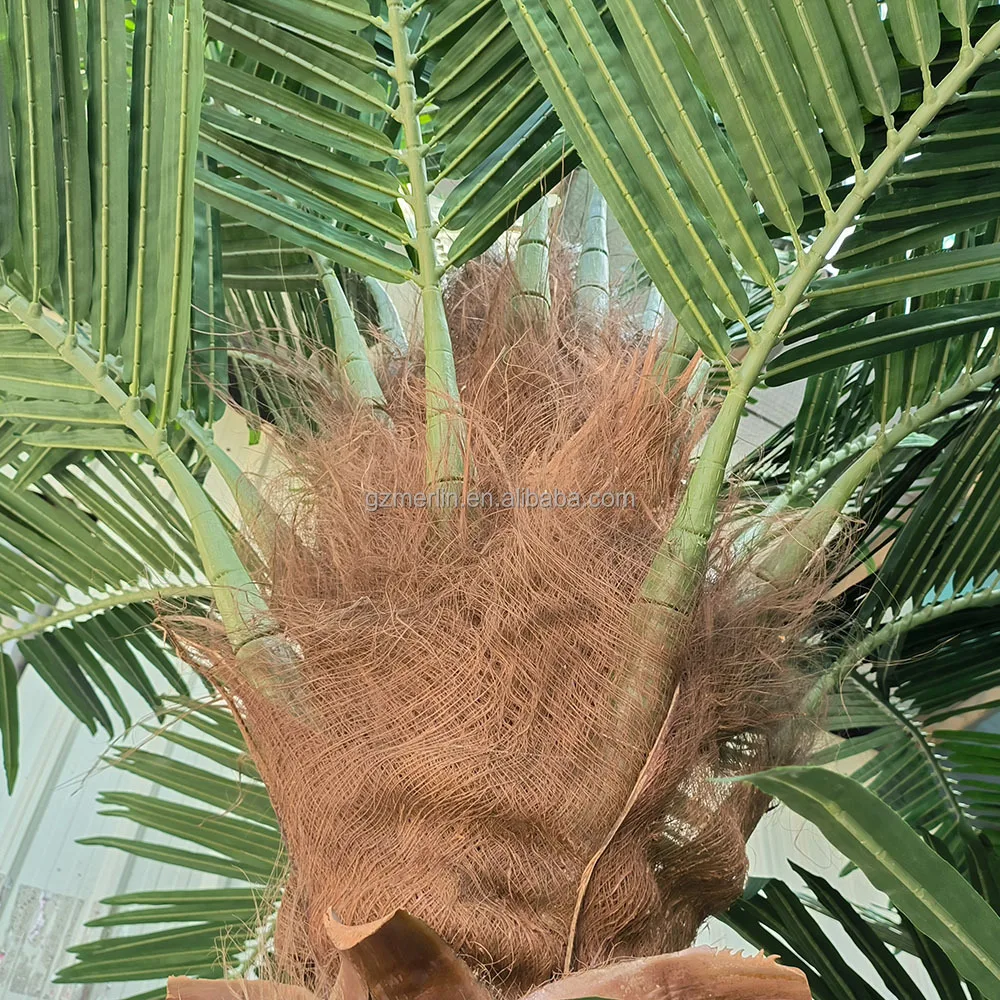 Pohon Kelapa Buatan Dekoratif Luar Ruangan Untuk Dekorasi Proyek