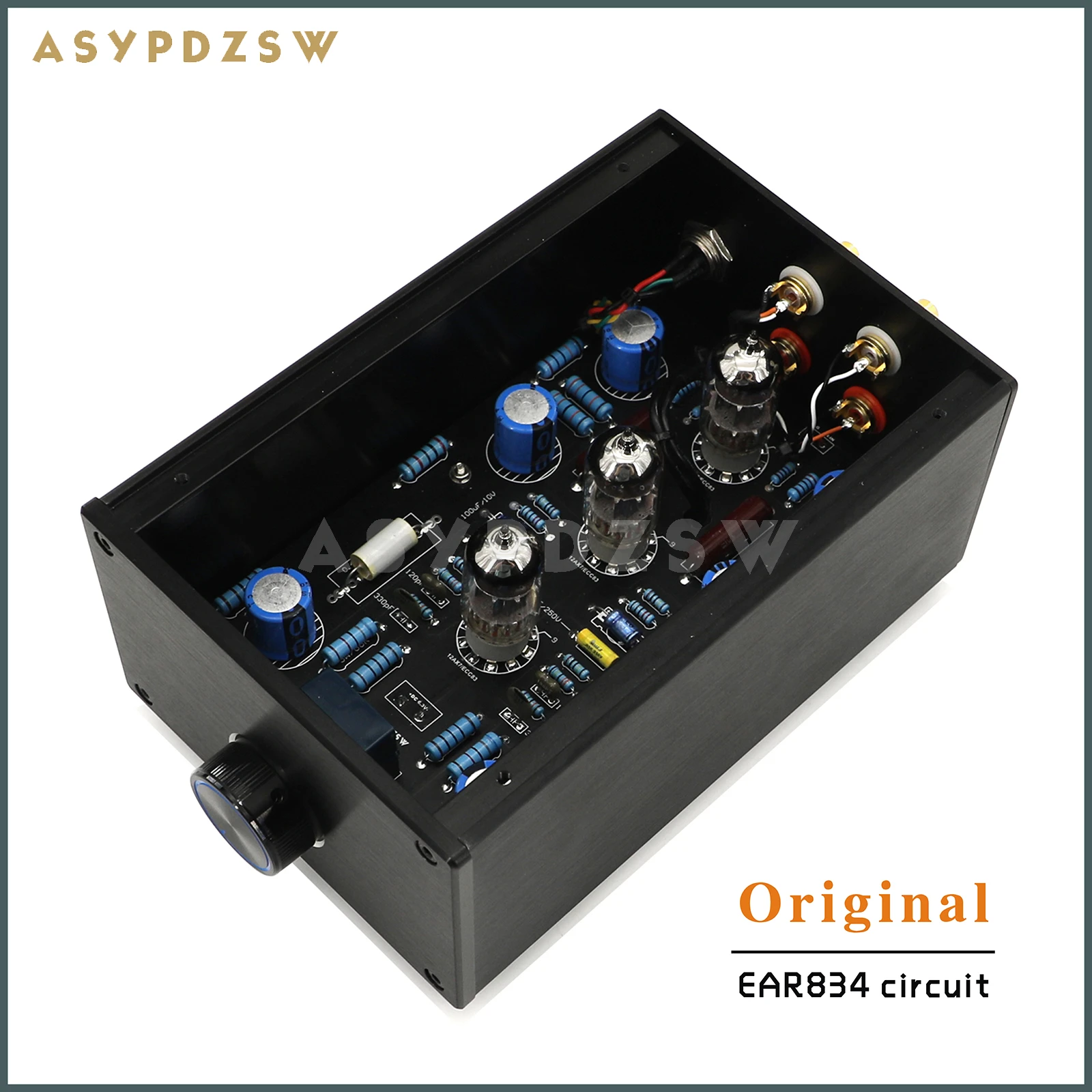 ASYPDZSW HIFI Split ECC83 Type-MM AS834 Tube Phono amplifier Base en EAR834 con control de volumen