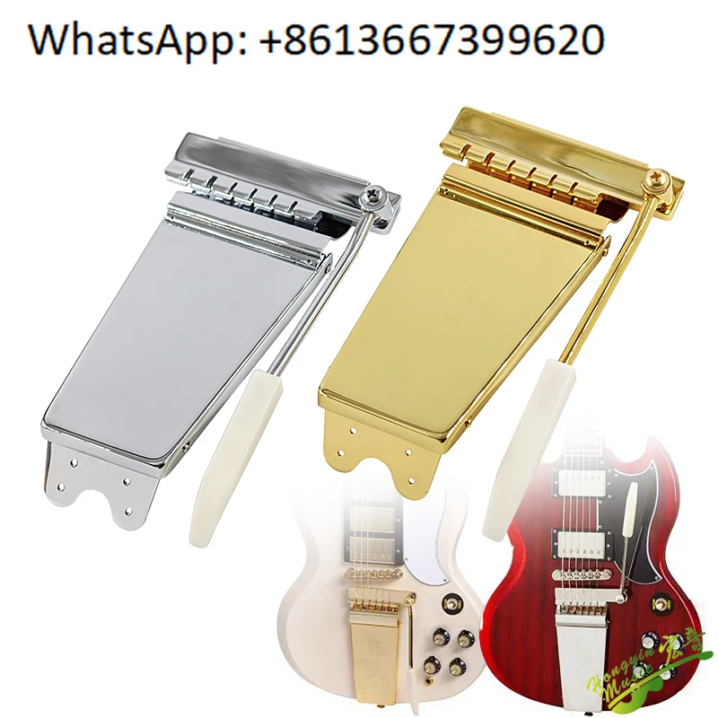 L P  S G Series Electric Guitar Jazz Tremolo Bridge Tailboard Electric Guitar Bridge Tailboard Fixed String Bridge.1PCS