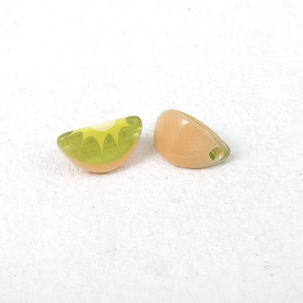 15PCS Acrylic Loose Spacer Beads Hole Drilled Lightweight DIY Pendant Beads 10x18mm Size Acrylic Beads For Jewelry Making