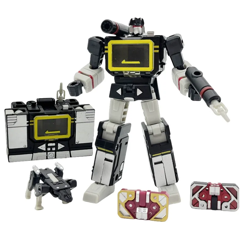 

PocketToys PT04B Transformation robot toy Dark Soundwave Action Figure small scale Robot Gifts Toys