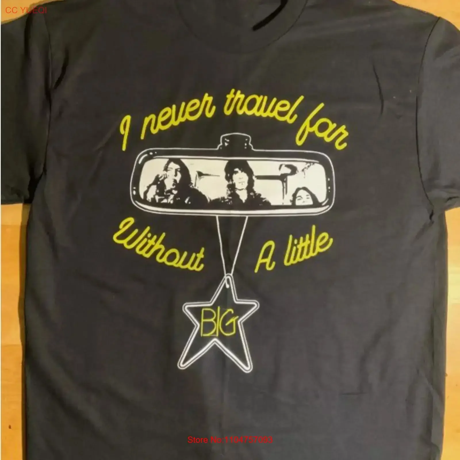 Big Star Band Music  Cotton Black All Size T Shirt vintage Washed graphic Casual Stylish Unisex streetwear Slightly fashion
