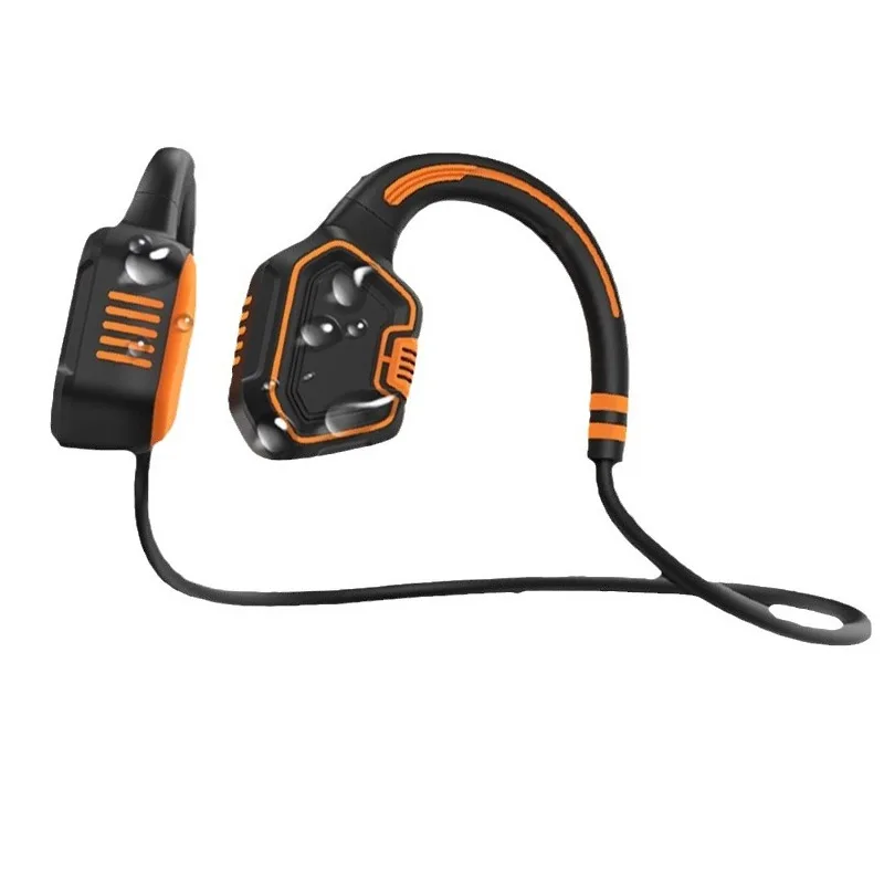 

Bone Conduction Headset Wireless Sports AS9 Waterproof Built-in 16G memory MP3 Music Player Swimming Bone Conduction