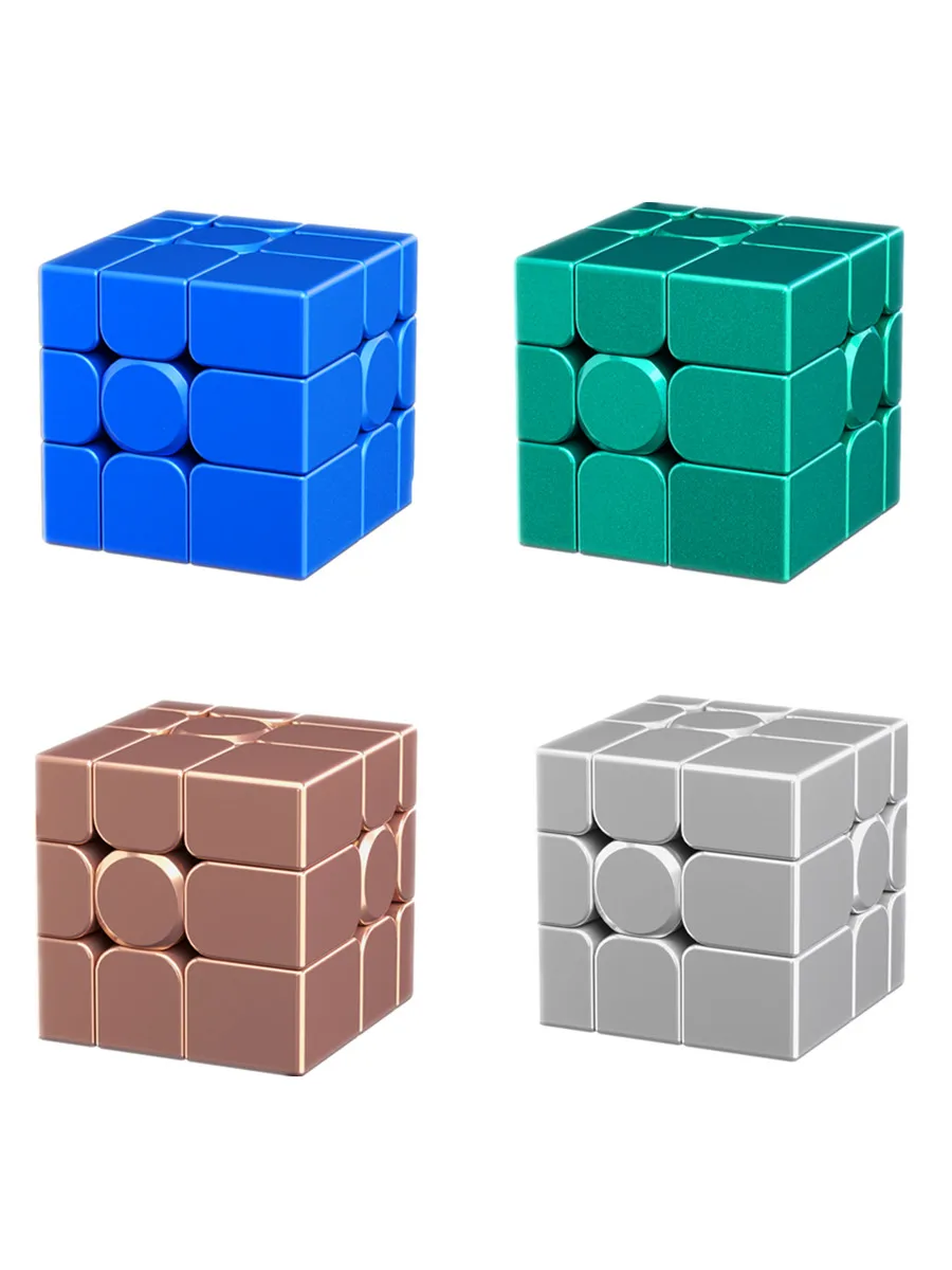 Moyu MFJS Cube miroir 3X3 V2 aimant magnétique boule noyau professionnel vitesse Puzzle Cubes éducation jouet pour les enfants Cubo Magique