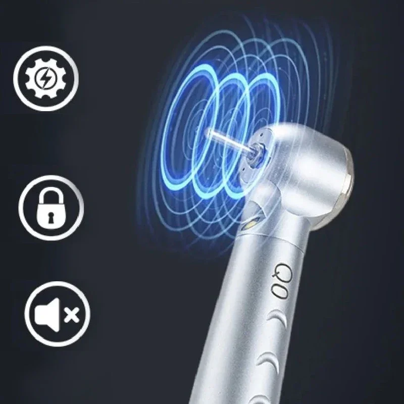 

UA Q0 LED 4-Hole Dental Handpiece: Triple Water Spray, Precise Cooling, Push-Button Operation, Ceramic Bearings,Powerful Cutting