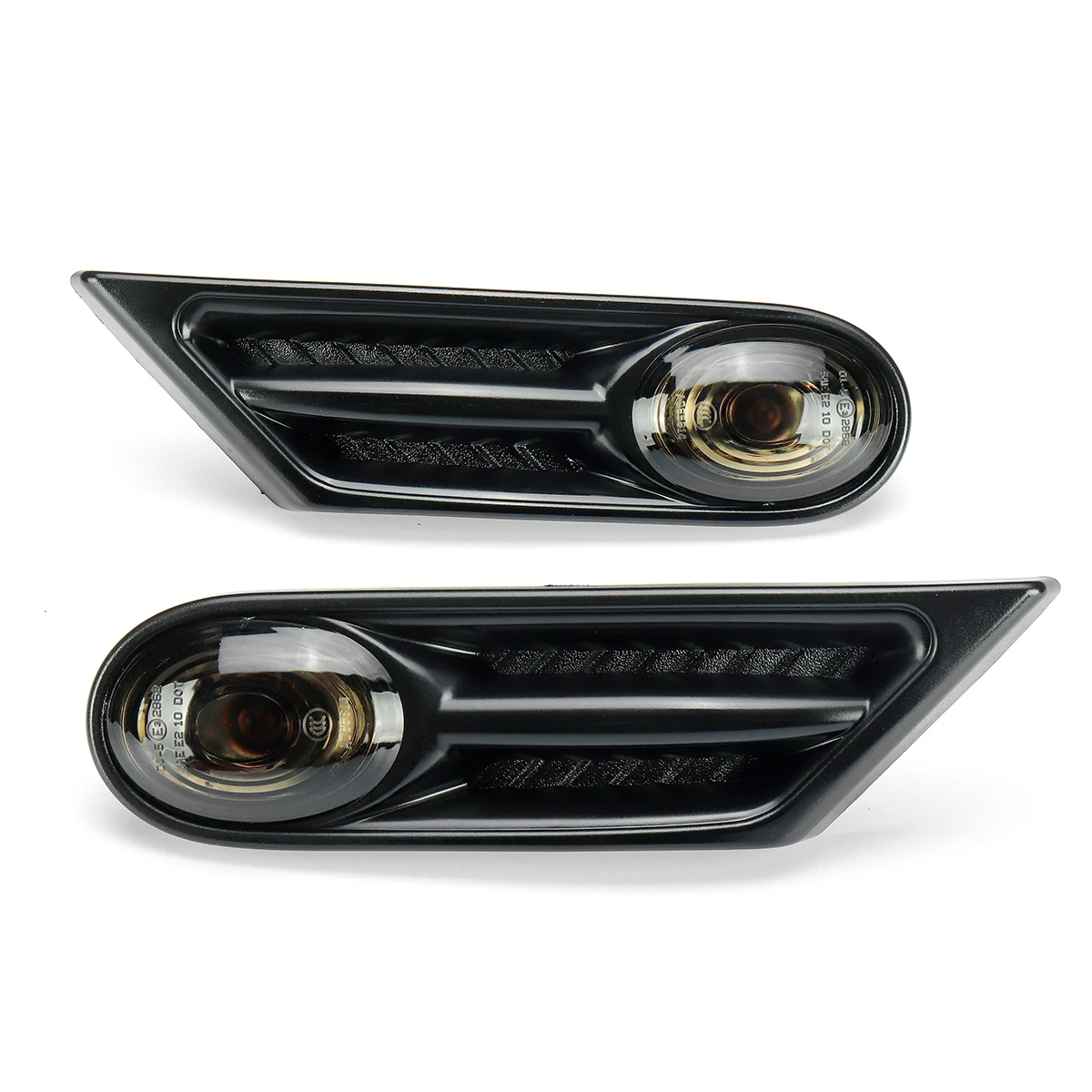 Pair LED Side Marker Light Car Turn Signal Blinker Lamp For BMW MINI COOPER R56 R57 Side Repeater Indicator Lights 63137260202