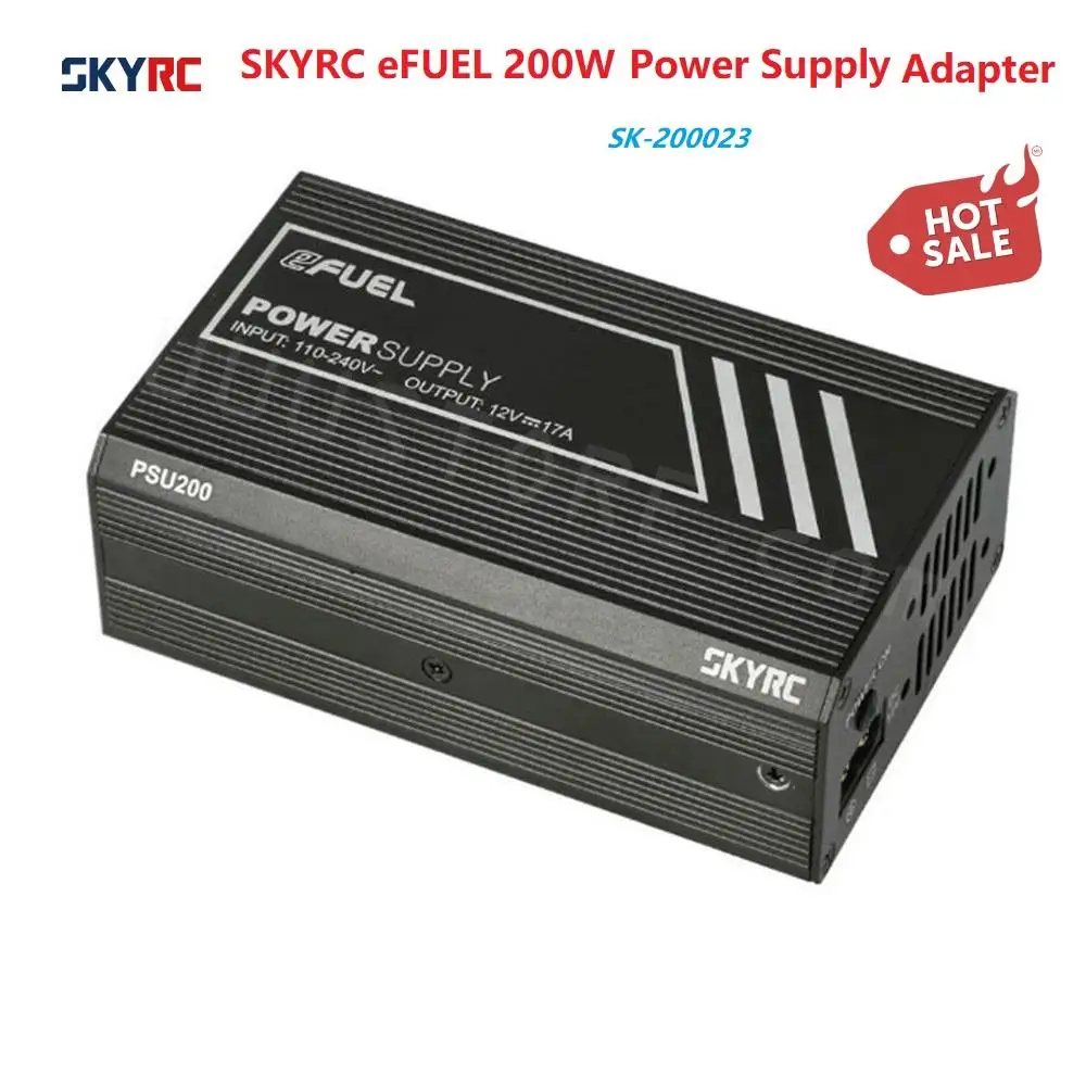 SKYRC eFUEL 200W SK-200023 17A Adapter do zasilacza do SKYRC B6 Lite B6 ładowarka Model RC FPV Racing Drone Quadcopter części do zdalnego sterowania