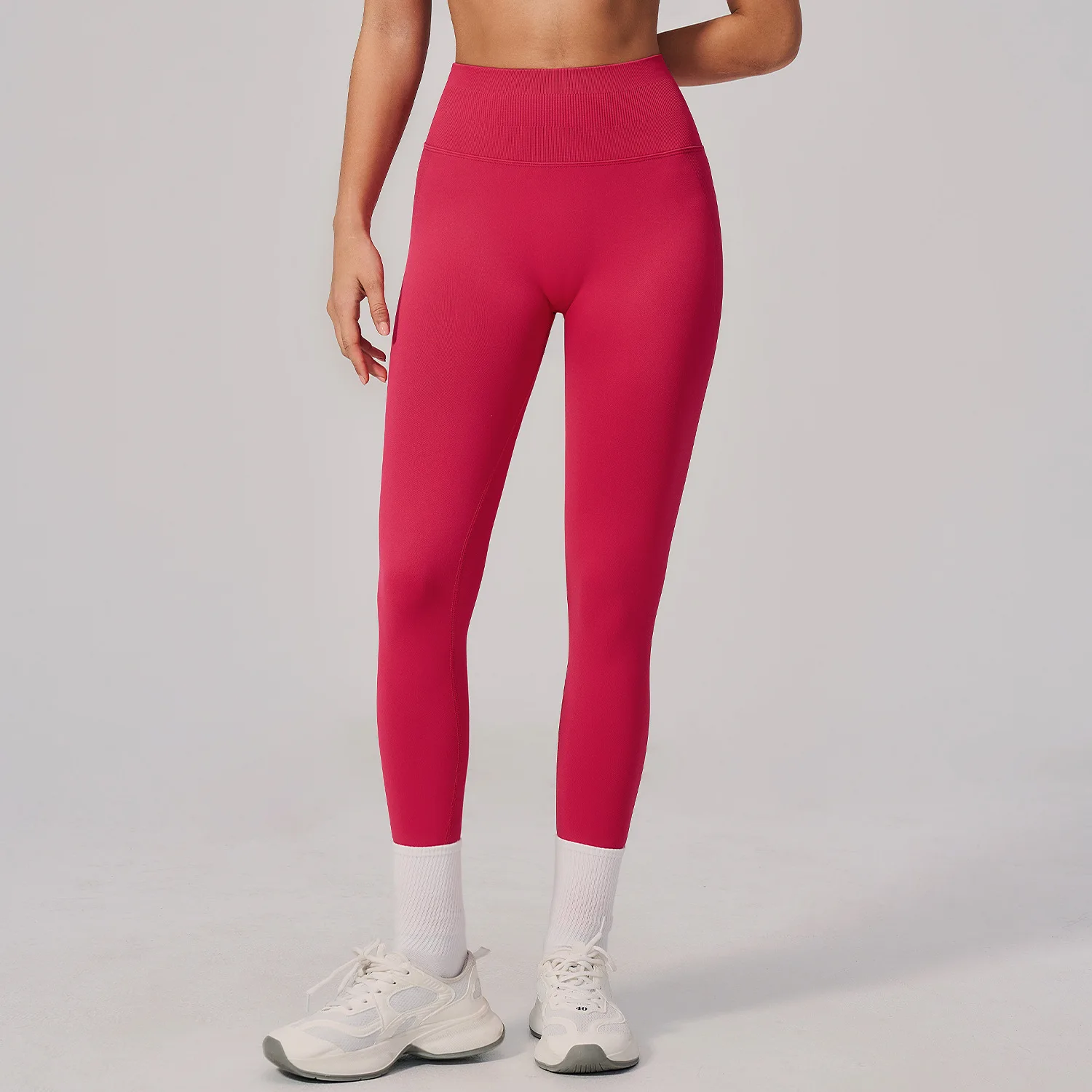 Women High Waist Yoga Leggings Seamless Push Up Sport Leggings Fitness Running Hip Lift Yoga Pants Highly Elastic Gym Leggings