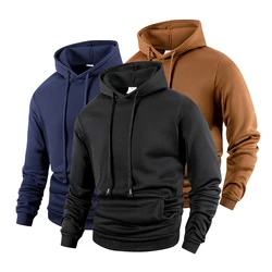 Men Woman Sweatshirts Long Sleeve Autumn Spring Casual Hoodies Streetwear Hoody Loose Solid Versatile Pullover Tops